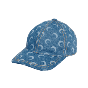 MOON LOGO DENIM BALL CAP