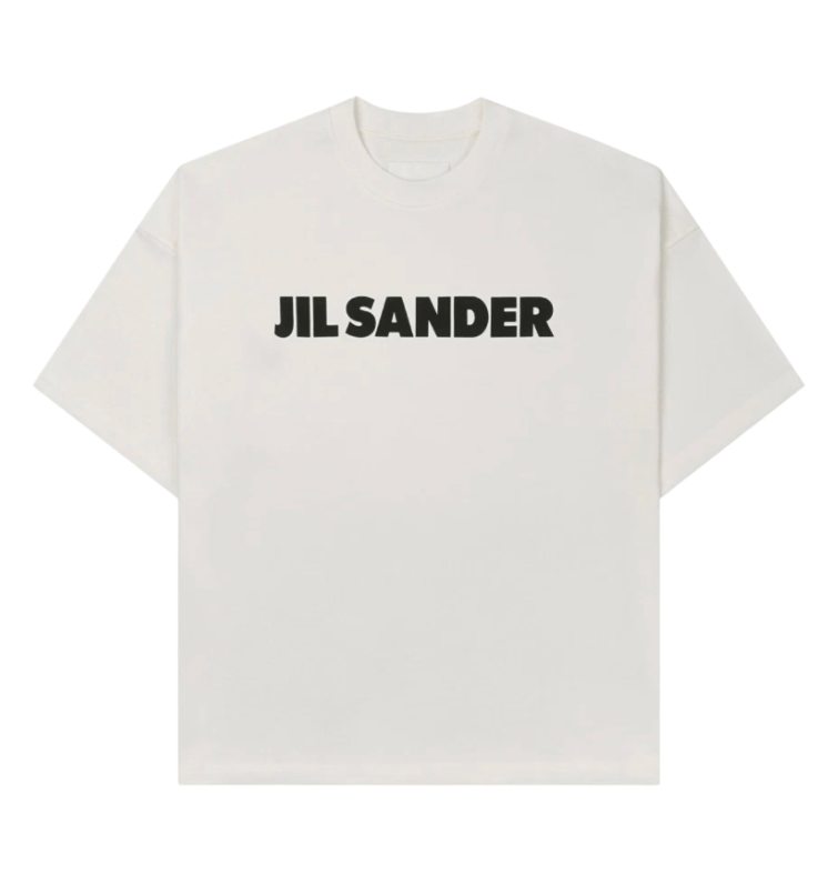 Jil Sander Logo T-Shirt Natural - 22FW