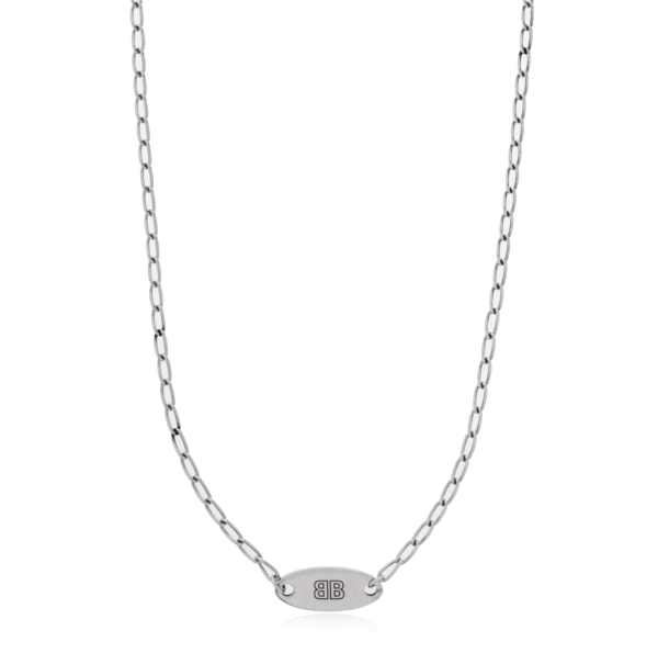 Silver Necklace Everyday Balenciaga