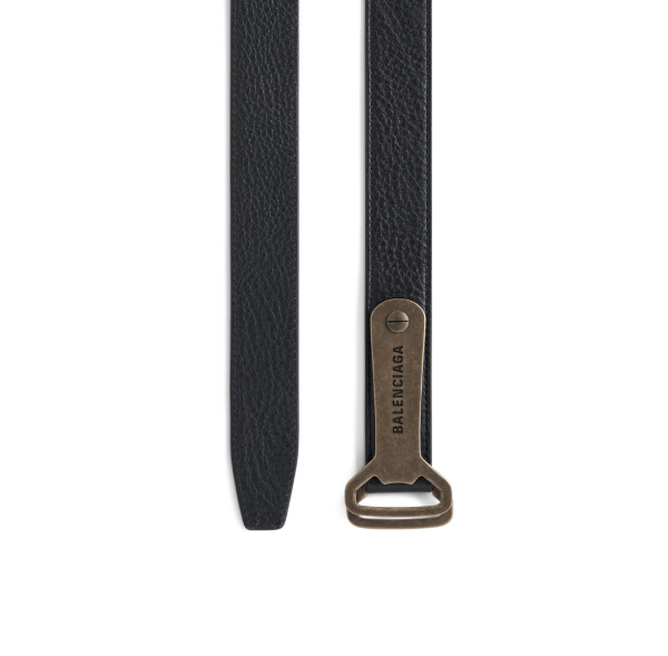  Bottle Opener D Ring Belt Black