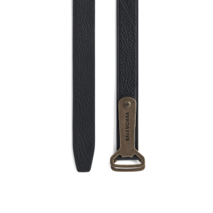  Bottle Opener D Ring Belt Black