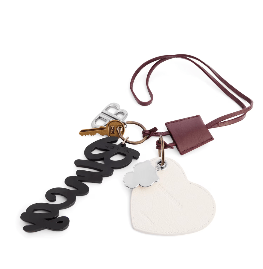 Le City Charm Heart Burgundy