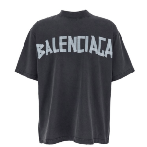 New Tape Type Medium Fit Short Sleeve T-Shirt - Fade Black 