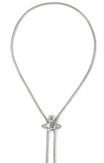 Silver Bolo Tie 