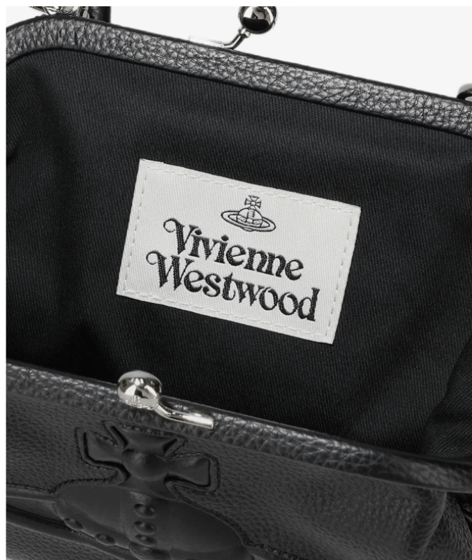 Vivienne Clutch Tote Bag - Black