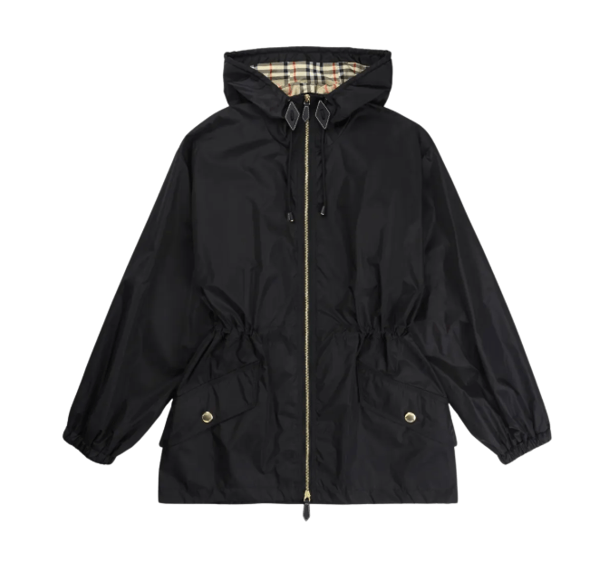 Lightweight Nylon Jacket - Black