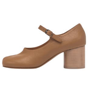 Tabi Mary Jane Heel - Hazelnut Brown