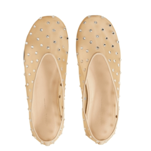 MARCY Crystal Mesh Flats