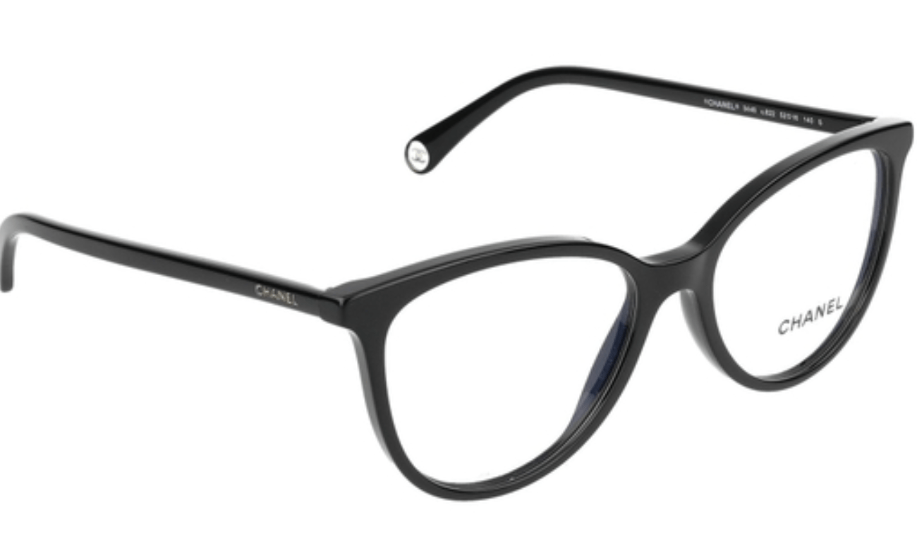 CH3446 Logo Temple Glasses