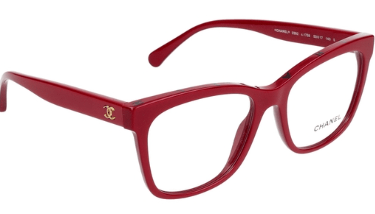 CH3392 Logo Temple Glasses