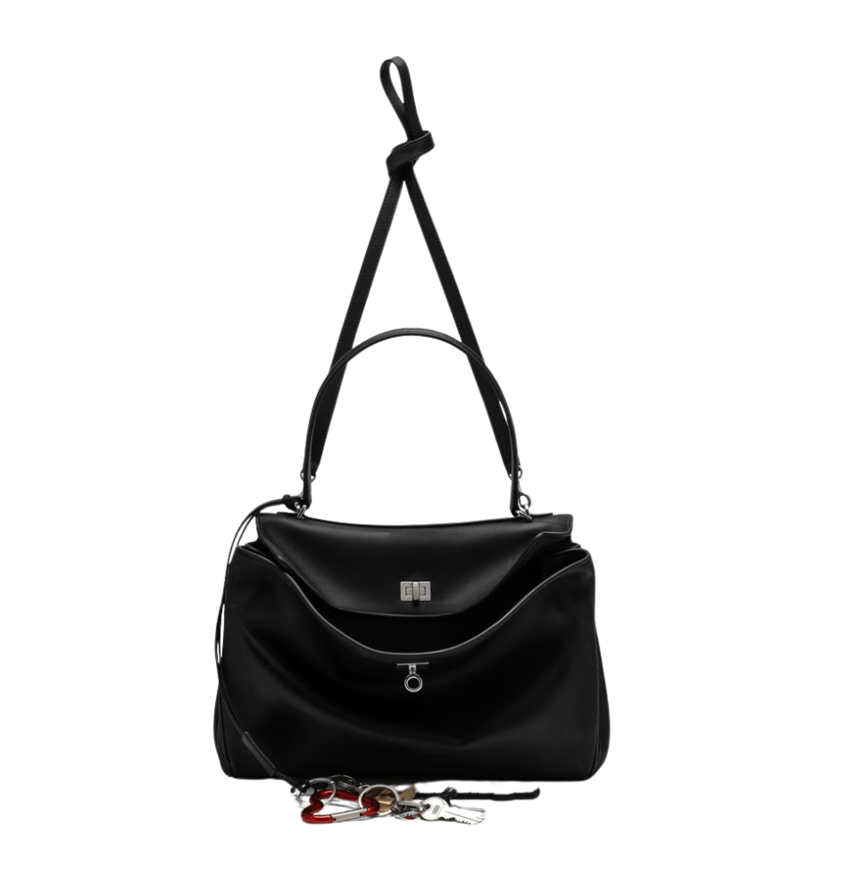 Rodeo Keyring Leather Medium Tote Bag