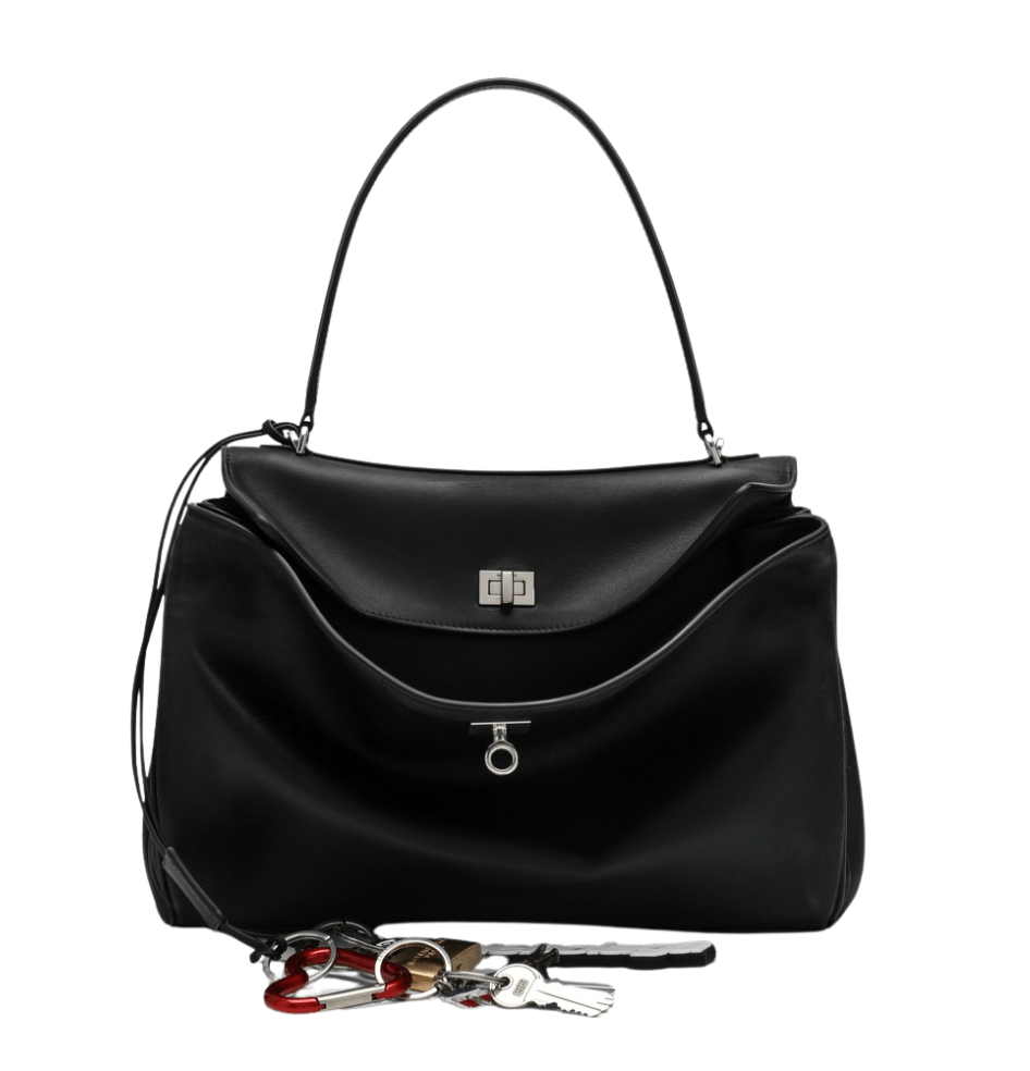 Rodeo Keyring Leather Medium Tote Bag