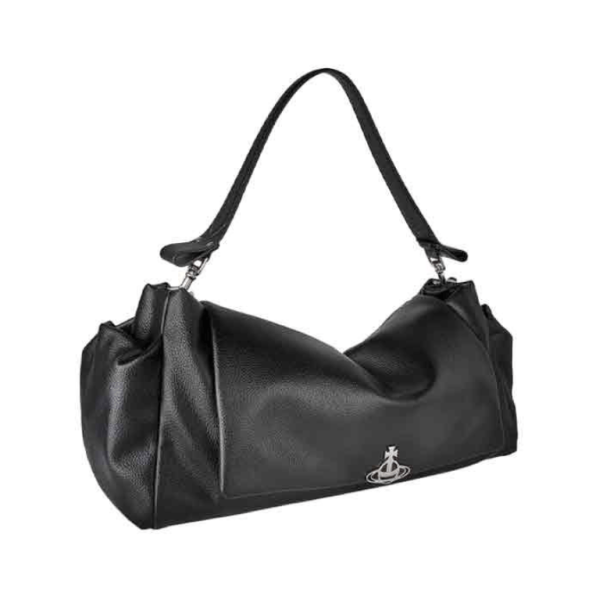 Hazel XL Black Tote Bag