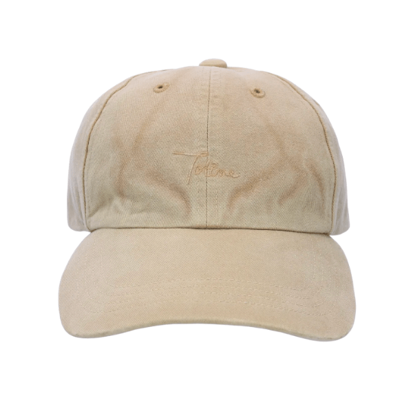 Logo Embroidered Baseball Cap - Beige / 232897860632