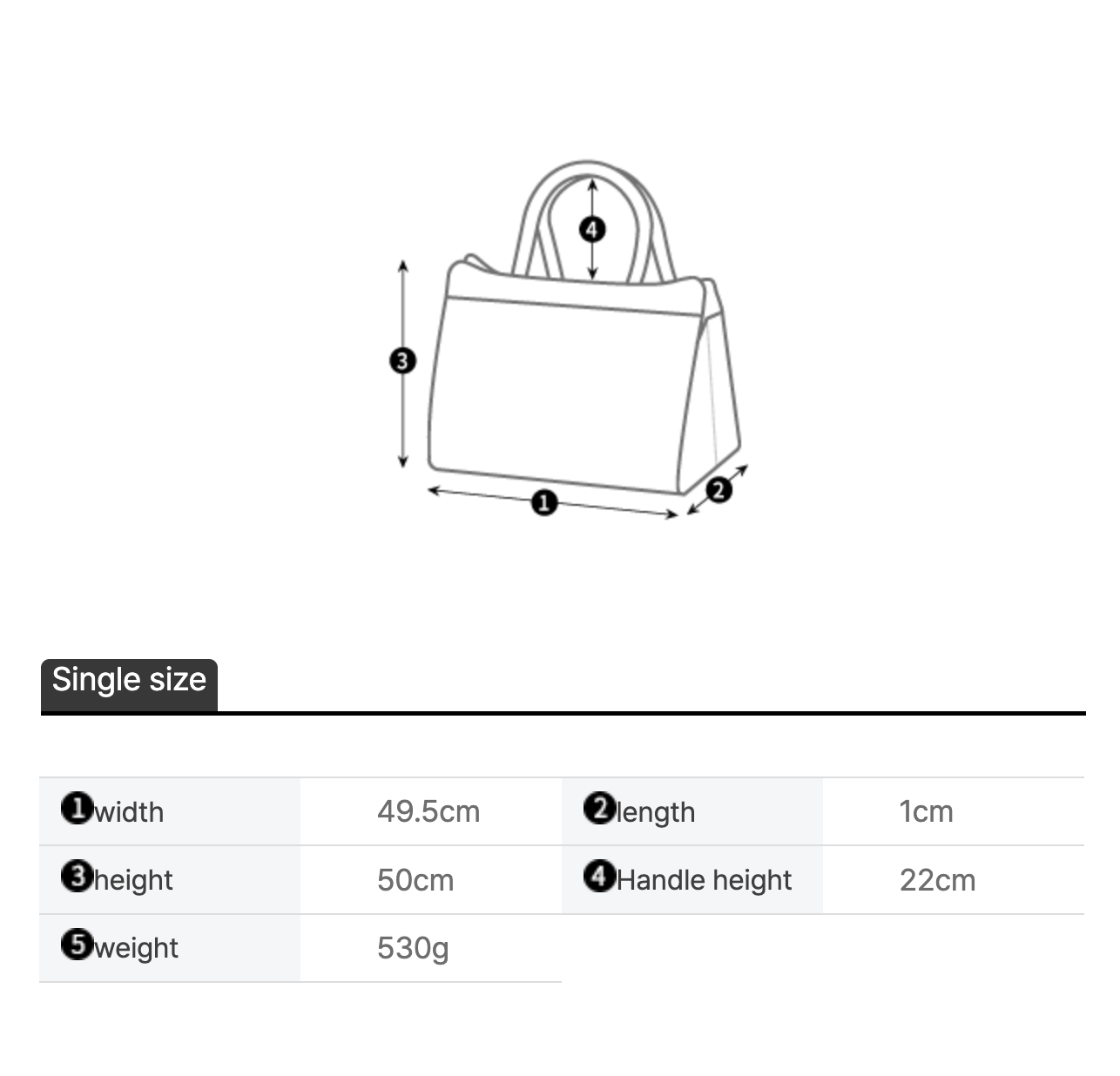 Japanese faux leather bag