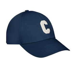Celine Initial Baseball Cap in Cotton Marine - NAVY