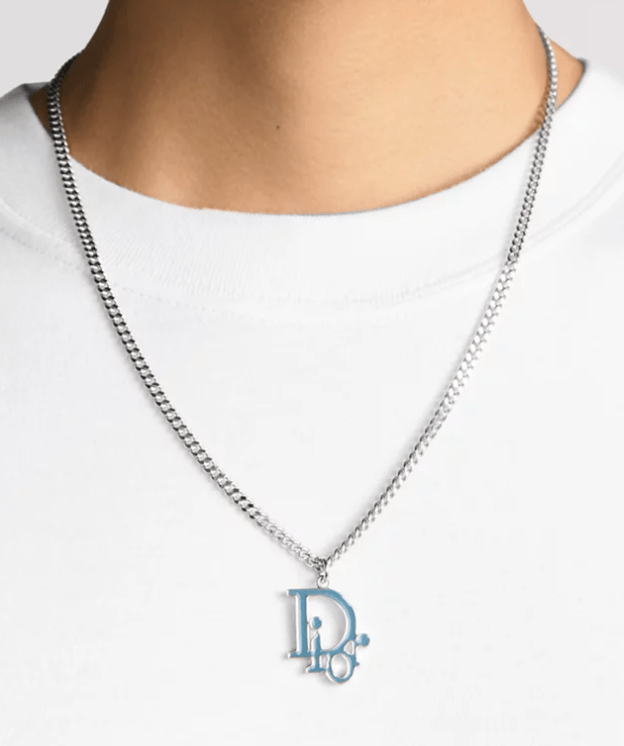 Dior Oblique Pendant Necklace