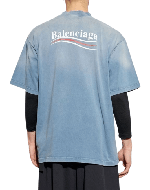 Political Wave Logo Short Sleeve T-Shirt