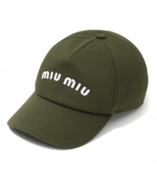 SS25 Embroidered Logo Cotton Ball Cap