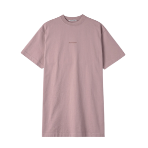 Logo Short Sleeve T-Shirt One Piece - Mauve Pink
