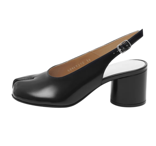 Tabi Leather Slingback Heel (6.5cm)