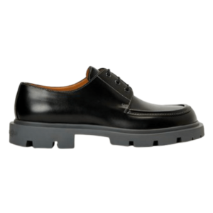 Maison Margiela Rubber Sole Leather Derbies Black