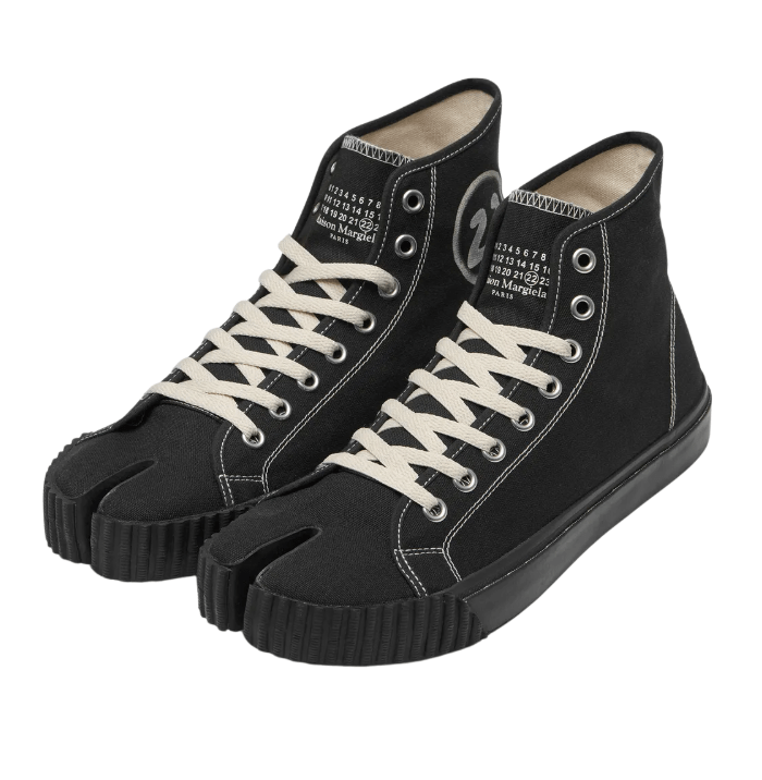 Maison Margiela Tabi High Black