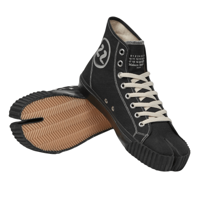 Maison Margiela Tabi High Black