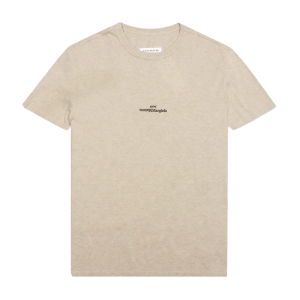 Maison Margiela Reverse Logo Beige Short Sleeve
