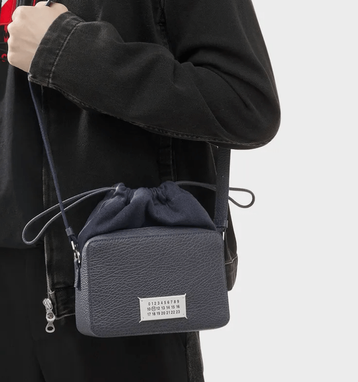 Medium 5AC Camera Shoulder Bag - Pewter 