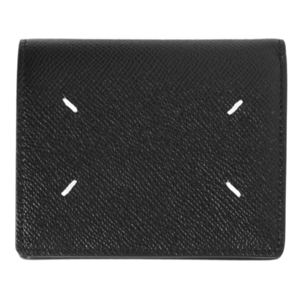 Maison Margiela Compact Bi-Fold Wallet Black
