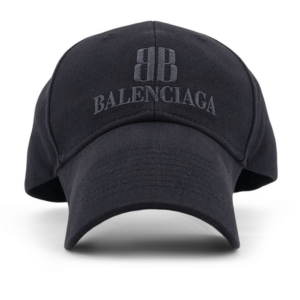 Balenciaga black ball cap