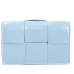 Bottega Veneta Cassette Card Case Blue