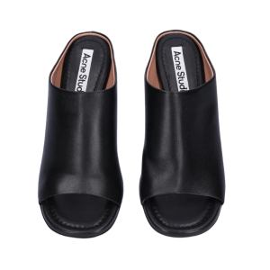 Open Toe Heel Sandal - Black
