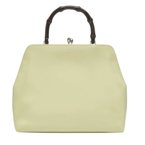 Goji Frame Square Bamboo Tote Bag - Light Green