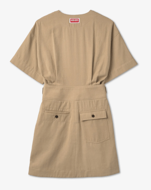 Workwear Dress - Beige
