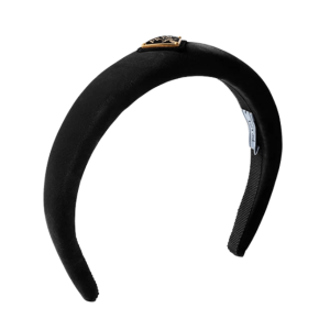 Prada Velvet Headband Black