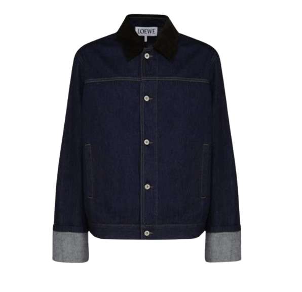 Loewe Fisherman Denim Jacket Indigo