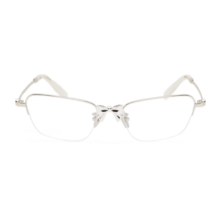 SHUSHU/TONG YVMIN Metal Bow Decorated Glasses