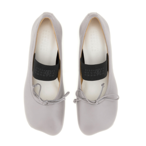 MM6 Maison Margiela Grey Flat Shoes