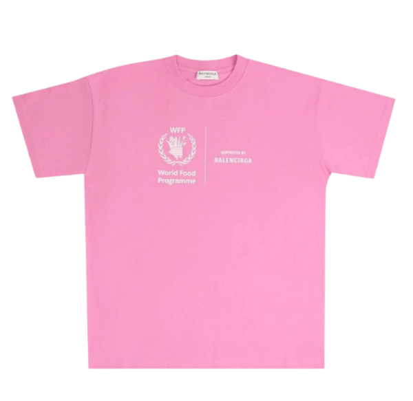 Balenciaga WPF T-Shirt Pink White