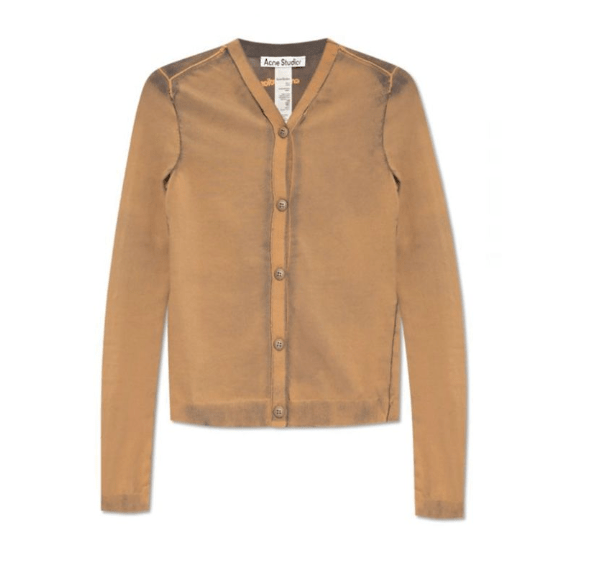 Acne Studios Crewneck long sleeve cardigan