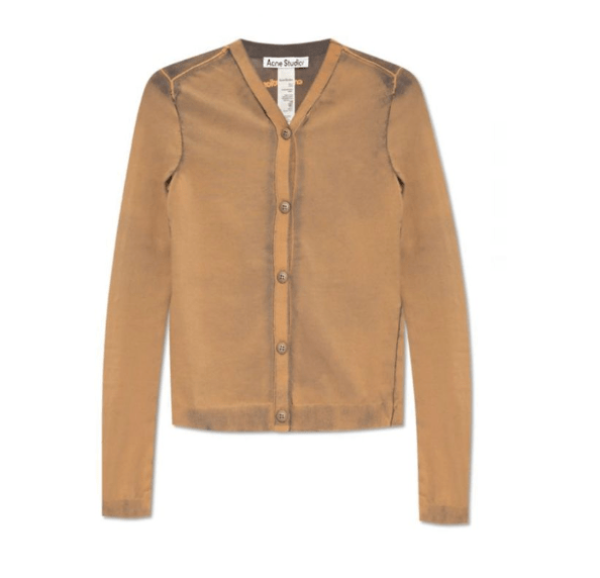 Acne Studios Crewneck long sleeve cardigan
