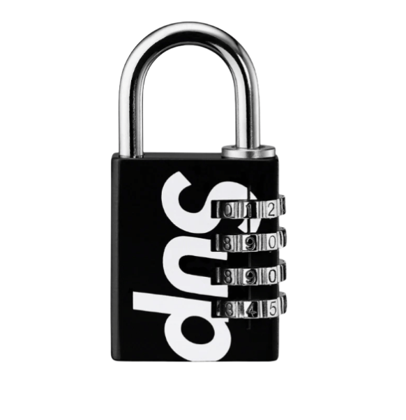Supreme Master Lock Numeric Combination Lock Black - 19SS