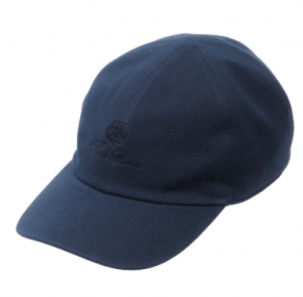 Loro Piana Baseball Cap - Navy 