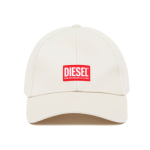 DIESEL White Logo Baseball Cap