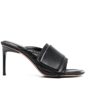 JACQUEMUS Aqua Leather Mule Heels