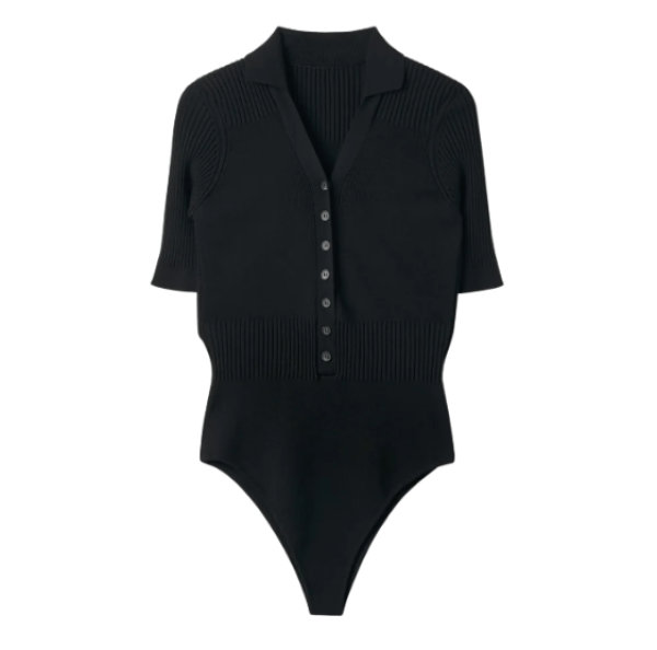 Jacquemus LE BODY Yauko Bodysuit - Black 