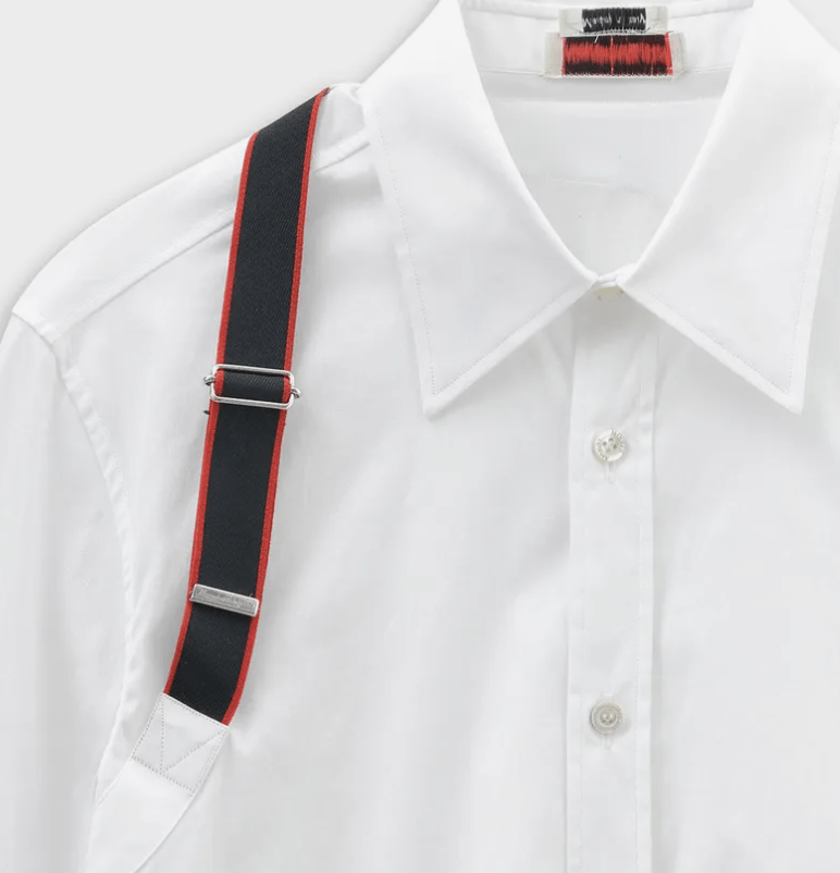Alexander McQueen Strap Harness Shirt - White 
