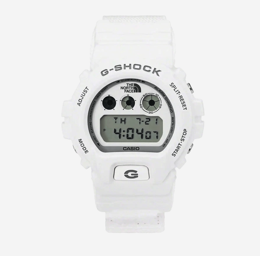 Casio G-Shock x Supreme x The North Face DW-6900 White